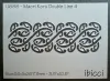 ibicci Maori Koru 4 Cake Panel stencil
